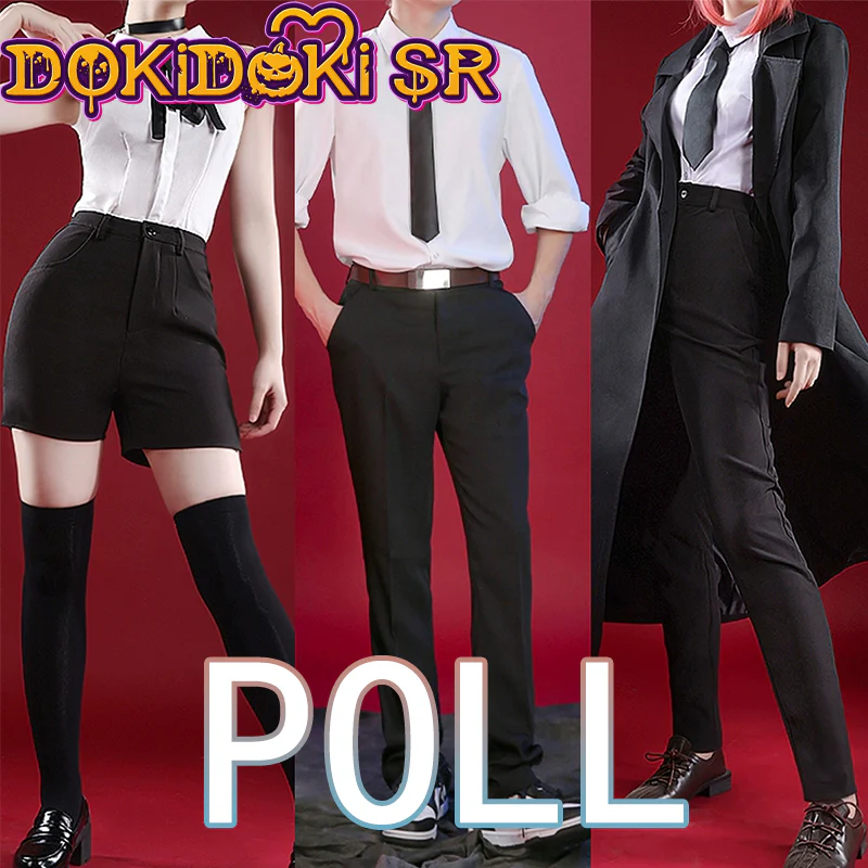 【POLL】$5 Deposit =10% OFF Coupon DokiDoki-SR Anime Cosplay Costume Halloween Suit Men Women