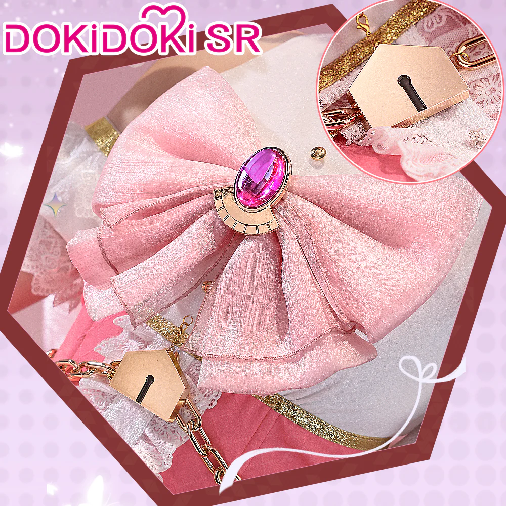 【Ready For Ship】DokiDoki-SR Anime Cosplay Pink Costume New Battle Suit Movie Version - Image 2
