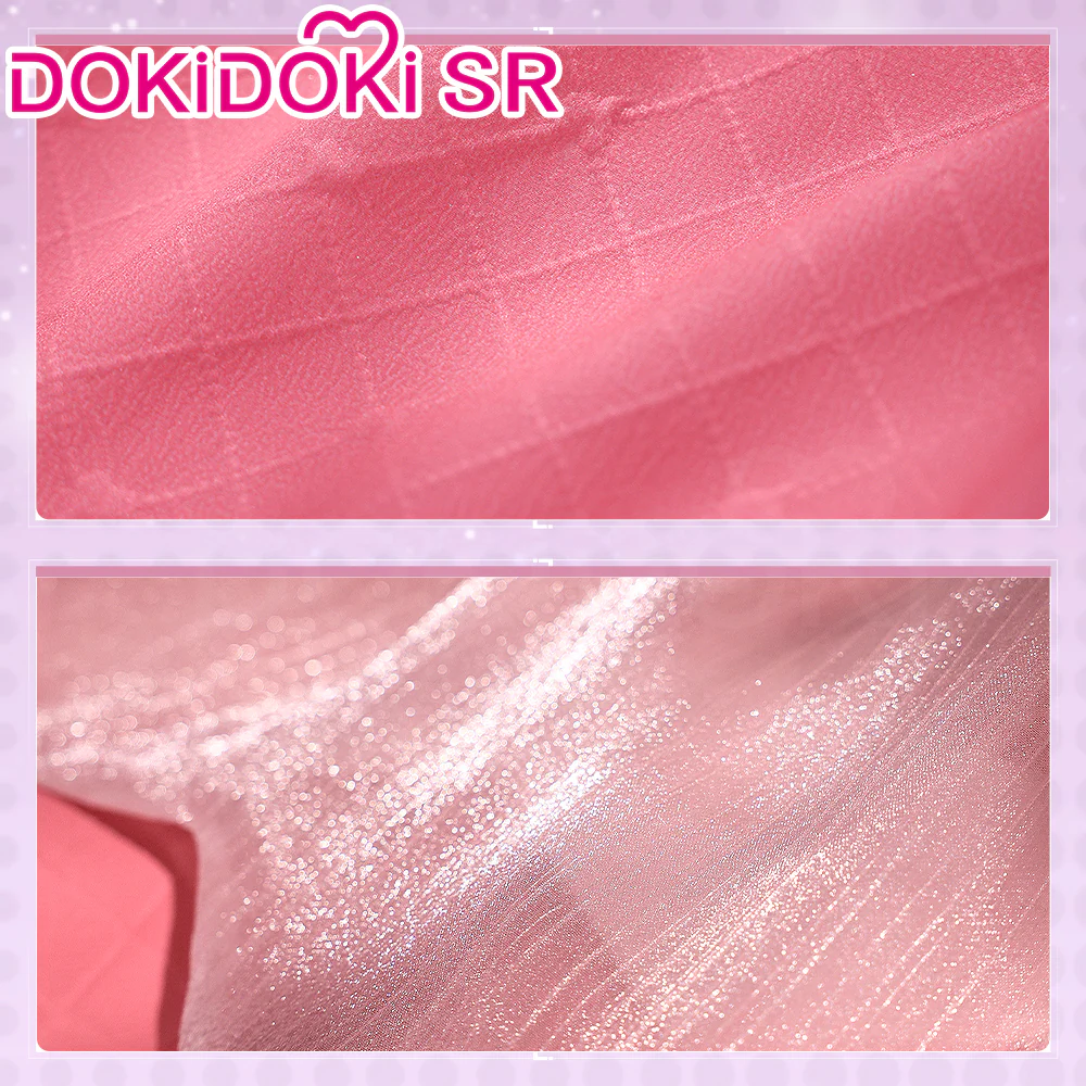 【Ready For Ship】DokiDoki-SR Anime Cosplay Pink Costume New Battle Suit Movie Version - Image 4