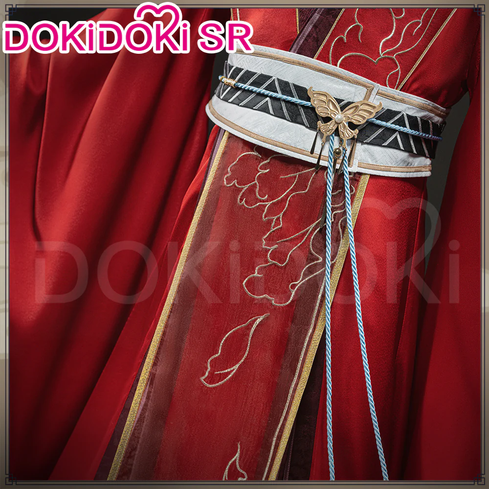 【Partially Ready For Ship】DokiDoki-SR Anime Heaven Official's Blessing Cosplay Xie Lian Tian Guan Ci Fu Red Dress Costume XieLian TGCF - Image 2