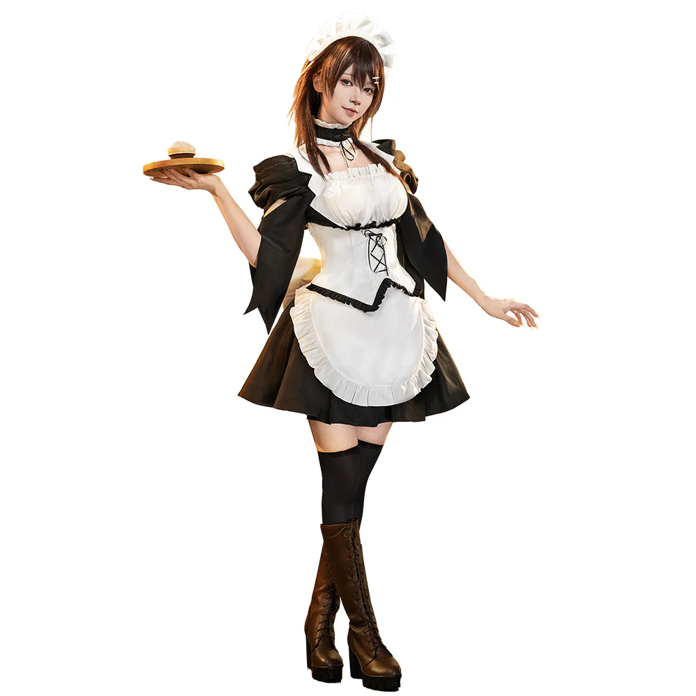 【Partially Ready For Ship】Dokidoki-SR Anime Maid Sama! Cosplay Ayuzawa Misaki Costume Maid - Image 5