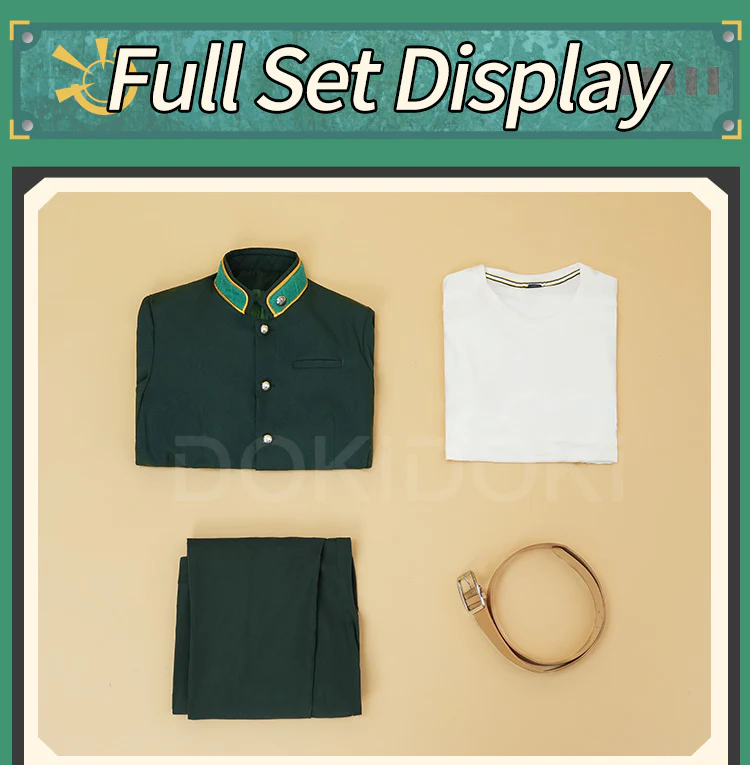 DokiDoki-SR Anime Wind Breaker Cosplay Haruka Sakura / Hayato Suo Costume School Uniform - Image 7