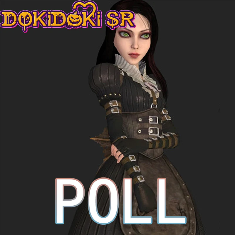 【POLL】$5 Deposit =10% OFF Coupon DokiDoki-SR Game Alice: Madness Returns Cosplay Alice Steam Dress Costume  Steamdress