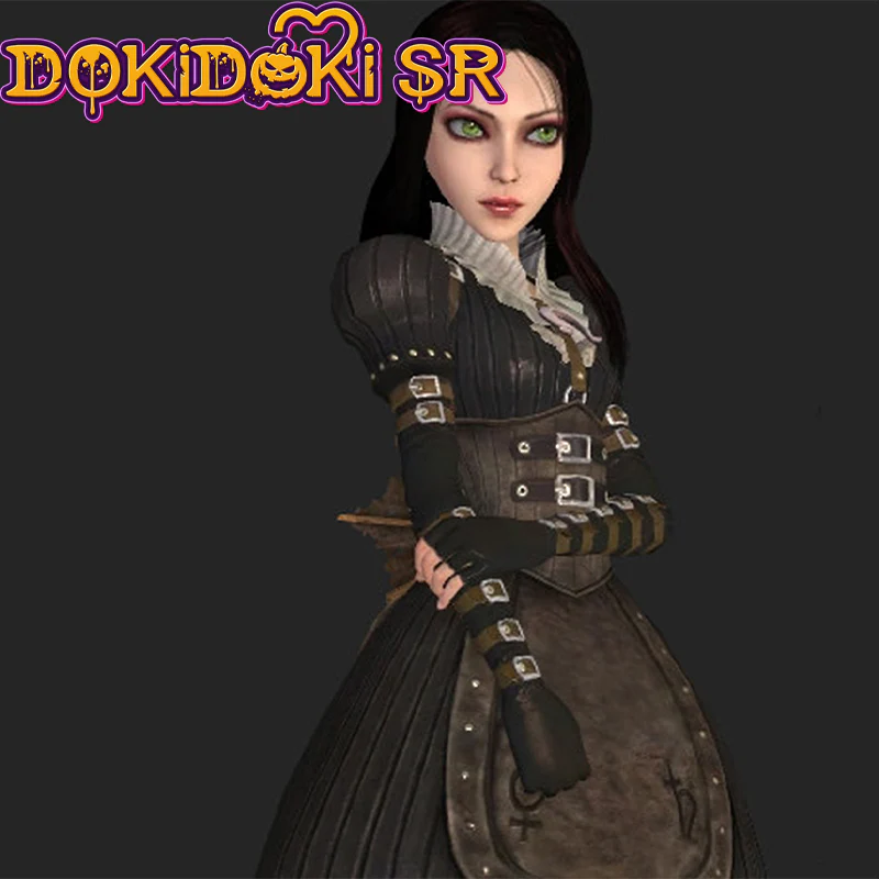 【POLL】$5 Deposit =10% OFF Coupon DokiDoki-SR Game Alice: Madness Returns Cosplay Alice Steam Dress Costume  Steamdress - Image 3