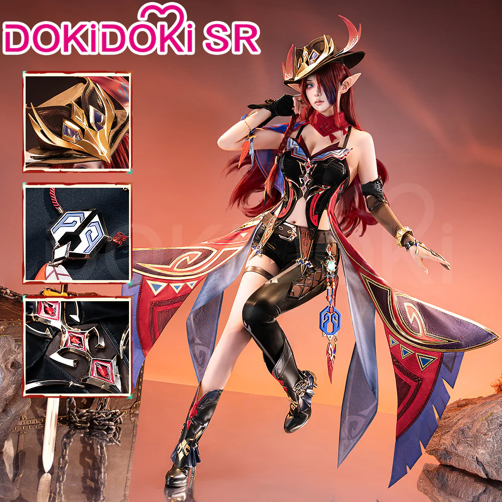【Size S-3XL】DokiDoki-SR Game Genshin Impact Cosplay Chasca Costume Natlan - Image 2