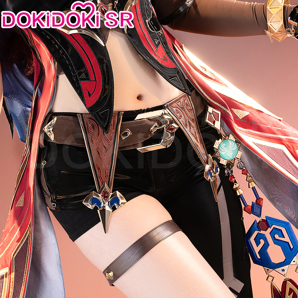 【Size S-3XL】DokiDoki-SR Game Genshin Impact Cosplay Chasca Costume Natlan - Image 4