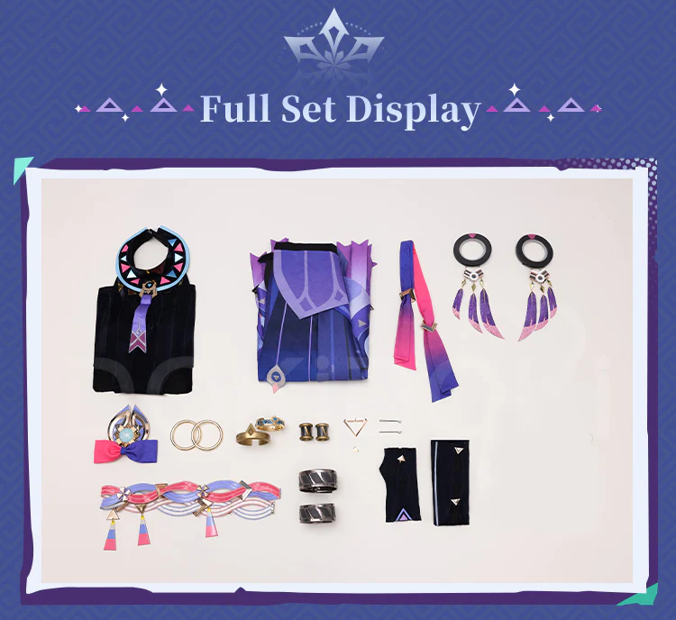 【Costume Ready For Ship】【Size S-3XL】DokiDoki-SR Game Genshin Impact Cosplay Citlali Costume Natlan - Image 8