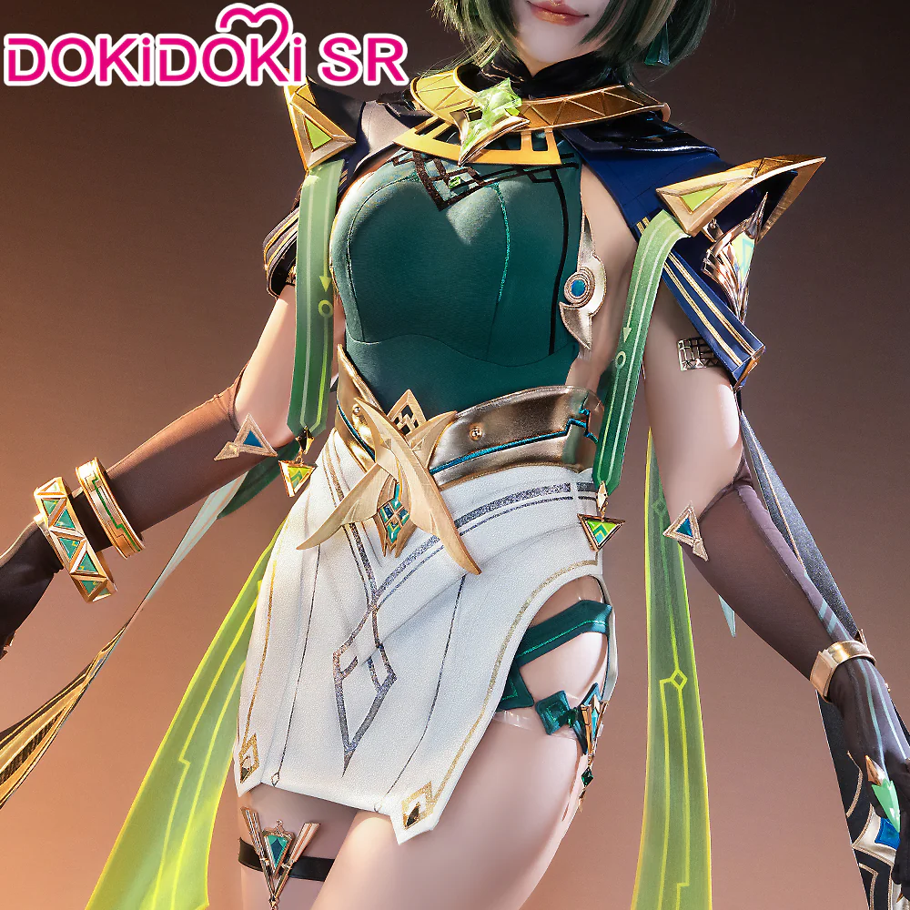 【Size S-3XL】DokiDoki-SR Game Genshin Impact Cosplay Nefer Costume Song of the Welkin Moon Nod Krai - Image 3