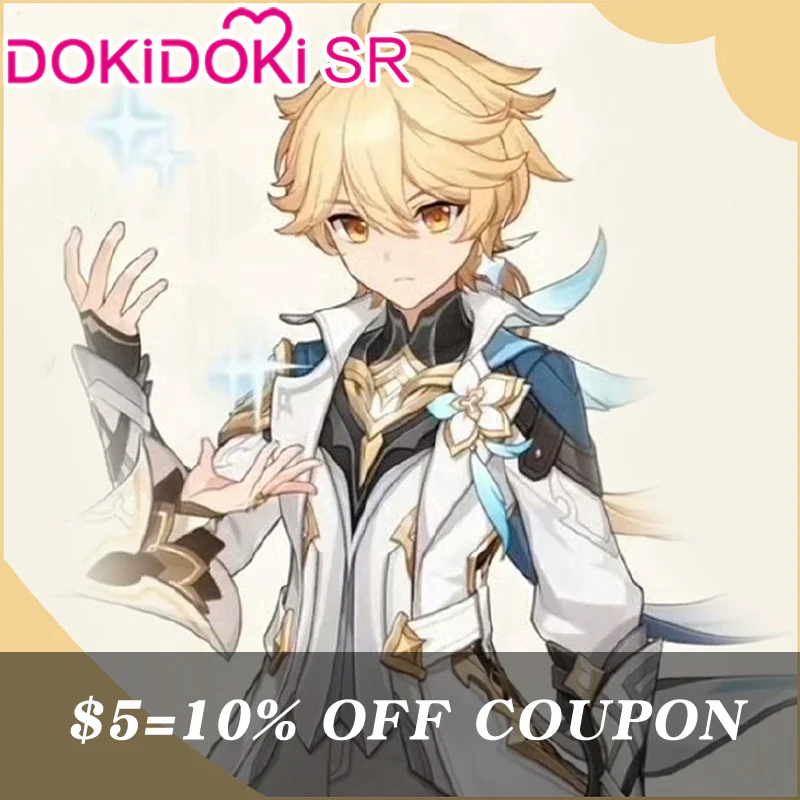 【Lumine Ver Confirmed】$5 Deposit =10% OFF Coupon DokiDoki-SR Game Genshin Impact Traveler Lumine / Traveler Sora Cosplay Costume As Heaven and Earth Are Made Anew Ying / Aether Kong - Image 5