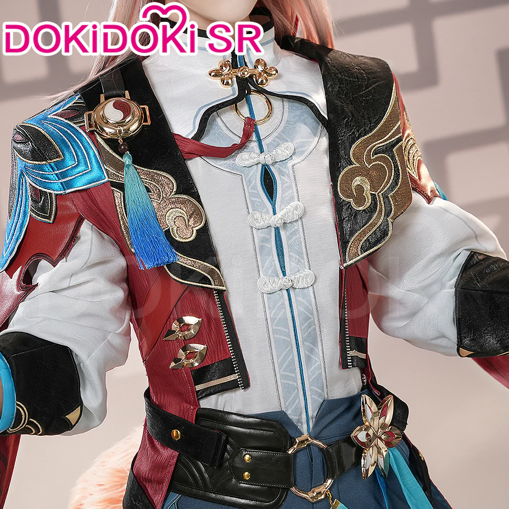 【Ready For Ship】DokiDoki-SR Game Honkai: Star Rail Cosplay Jiaoqiu Costume Jiao Qiu - Image 4
