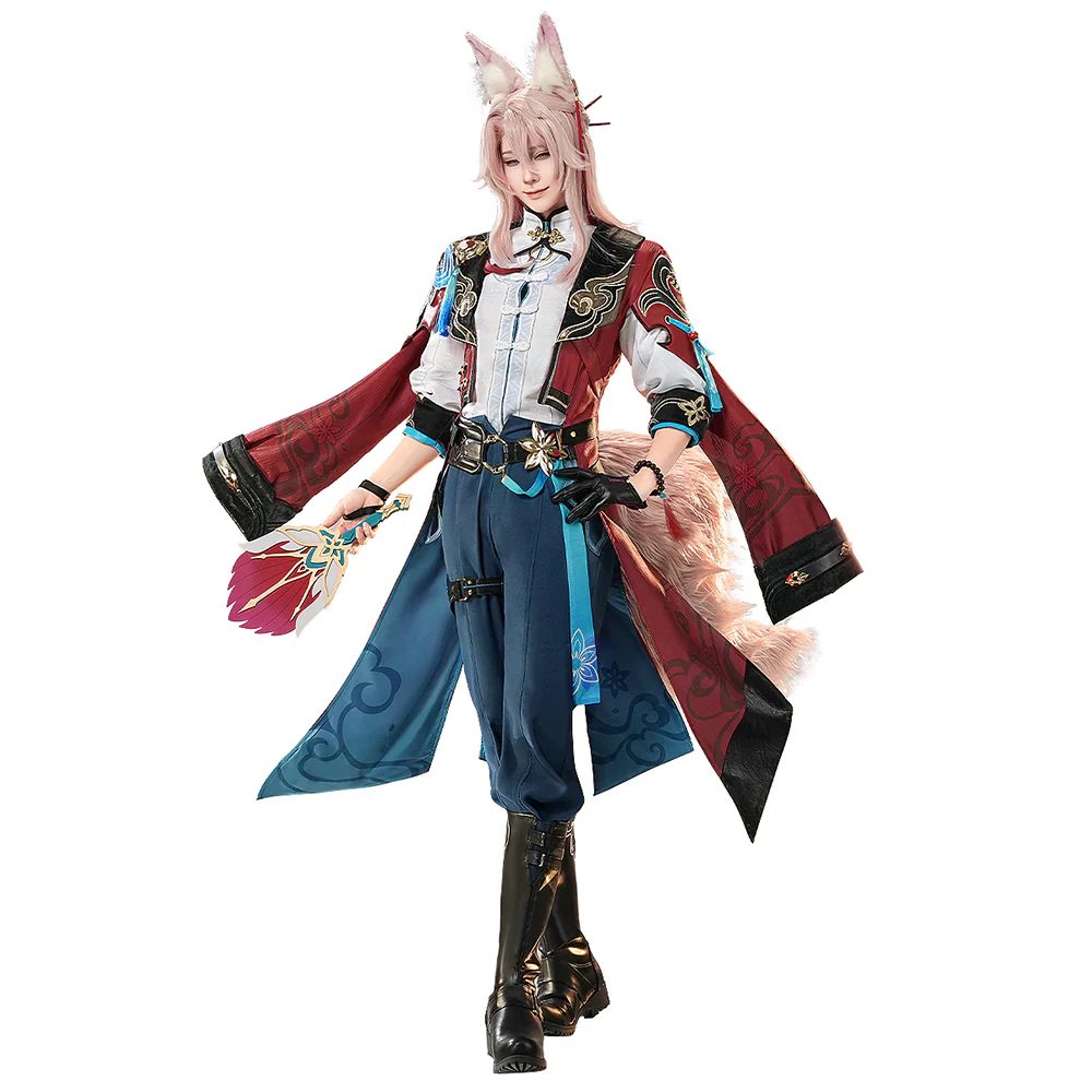 【Ready For Ship】DokiDoki-SR Game Honkai: Star Rail Cosplay Jiaoqiu Costume Jiao Qiu - Image 7