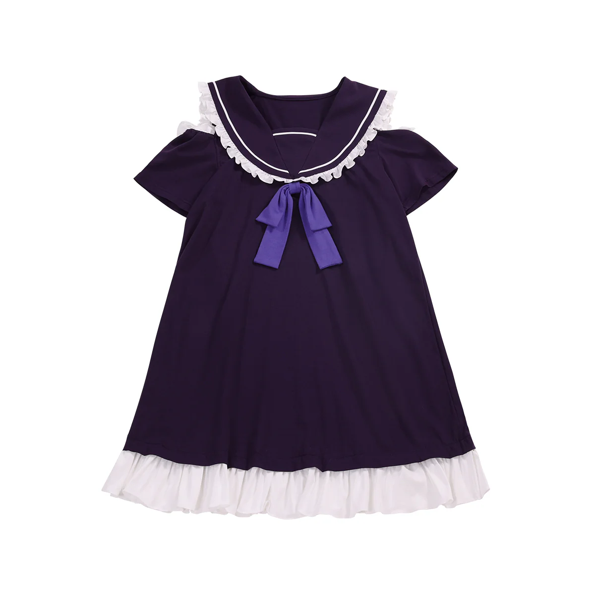 DokiDoki-SR Game Honkai: Star Rail Cosplay The Herta / Robin / Firefly Costume Sailor Collar Nightdress Pyjamas Sleepwear - Image 6