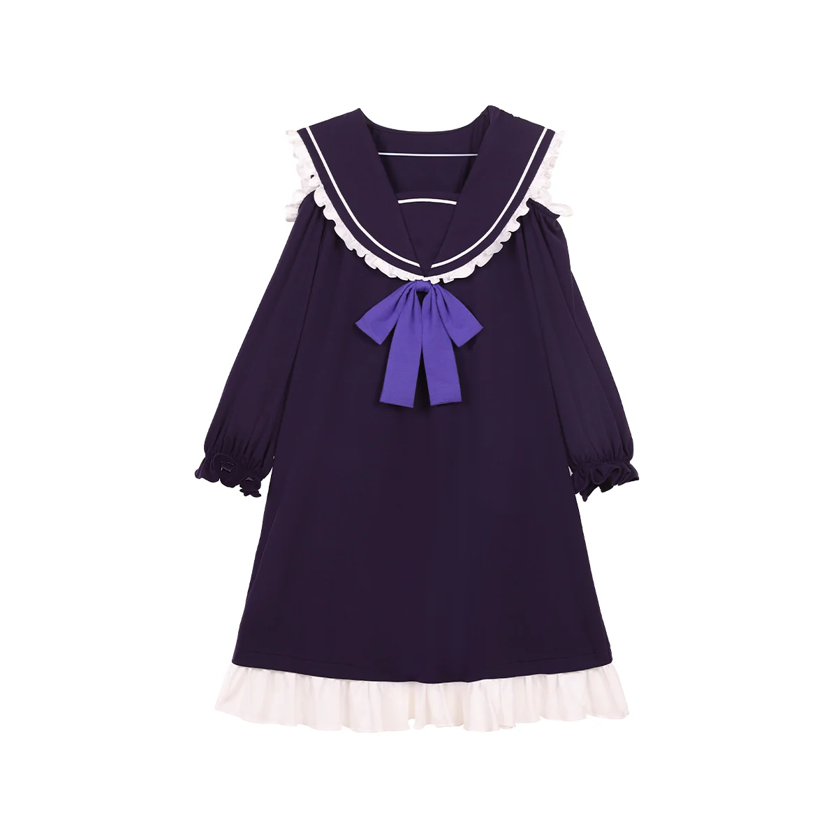 DokiDoki-SR Game Honkai: Star Rail Cosplay The Herta / Robin / Firefly Costume Sailor Collar Nightdress Pyjamas Sleepwear - Image 7
