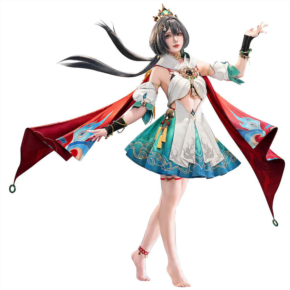 【Partially Ready For Ship】【LAST BATCH】DokiDoki-SR Game Honkai: Star Rail Cosplay Yunli Costume Yun Li - Image 4