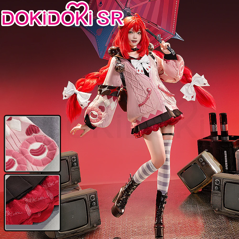 【Ready For Ship】DokiDoki-SR Game Zenless Zone Zero Cosplay Ukinami Yuzuha Costume ZZZ
