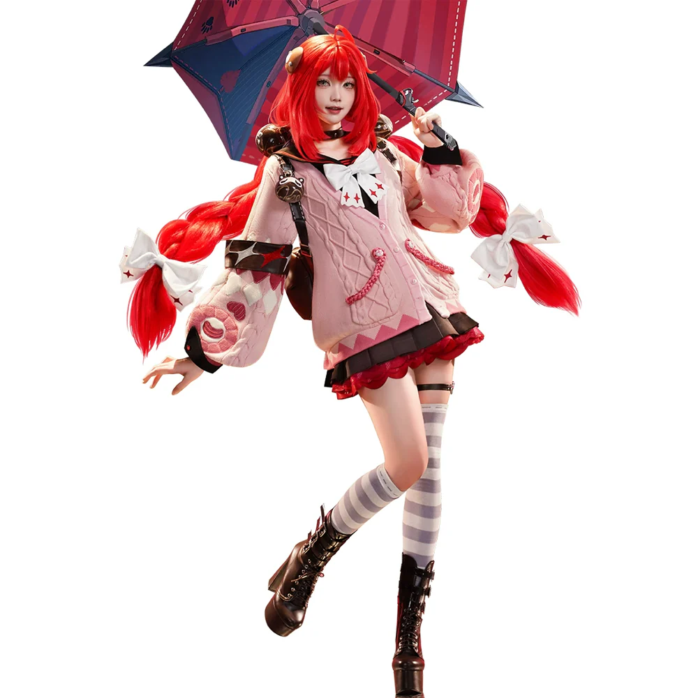 【Ready For Ship】DokiDoki-SR Game Zenless Zone Zero Cosplay Ukinami Yuzuha Costume ZZZ - Image 5
