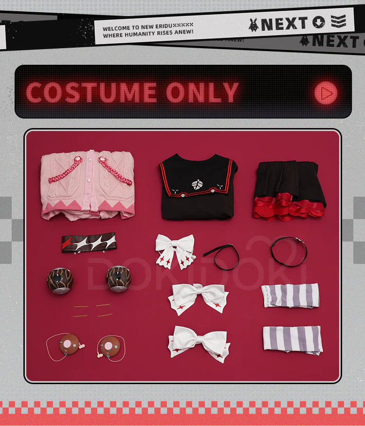 【Ready For Ship】DokiDoki-SR Game Zenless Zone Zero Cosplay Ukinami Yuzuha Costume ZZZ - Image 8