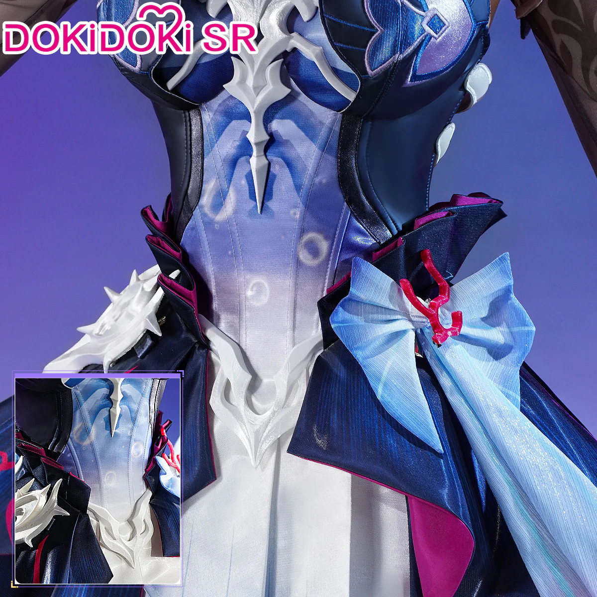【Partially Ready For Ship】DokiDoki-SR Game Honkai: Star Rail Cosplay Hysilens Costume - Image 3