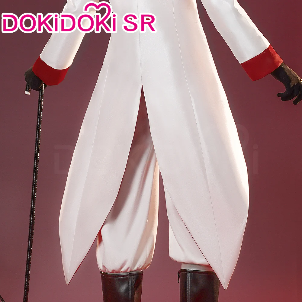 【 Hat Ready For Ship】【Size S-3XL】DokiDoki-SR Anime Hell Hotel Cosplay Costume / Hat White Suit White - Image 5