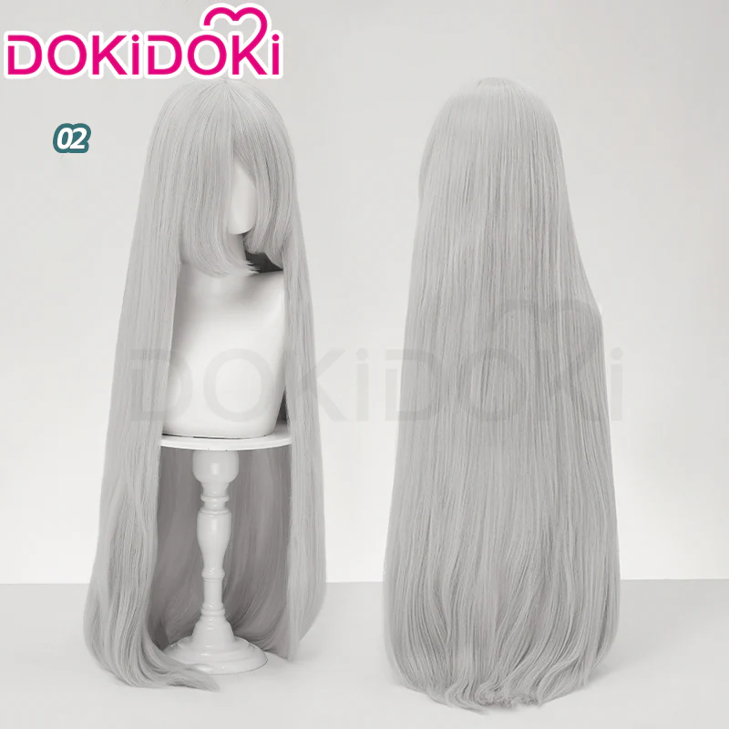 【Pre Crimped】DokiDoki Cosplay Wig Basic Wig Long Straight Hair - Image 4