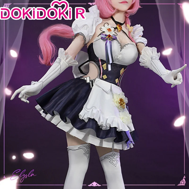 【In Stock】DokiDoki-R Honkai Impact 3rd Cosplay Elysia Costume Miss