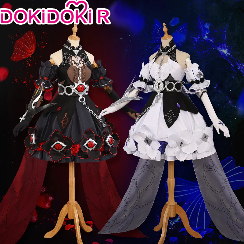 【In Stock】DokiDoki-R  Honkai Impact 3 Cosplay Veliona/ Seele Vollerei  Stygian Nymph Cosplay Costume