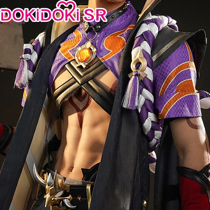 【Clearance Sale】【S Ready For Ship】【Last Batch】DokiDoki-SR Game Genshin Impact Arataki Itto Cosplay Costume - Image 3