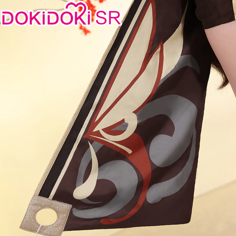 【Partially Ready For Ship】【Size S-2XL】DokiDoki-SR Game Genshin Impact Hutao Cosplay Costume Hu Tao Costume Halloween - Image 10