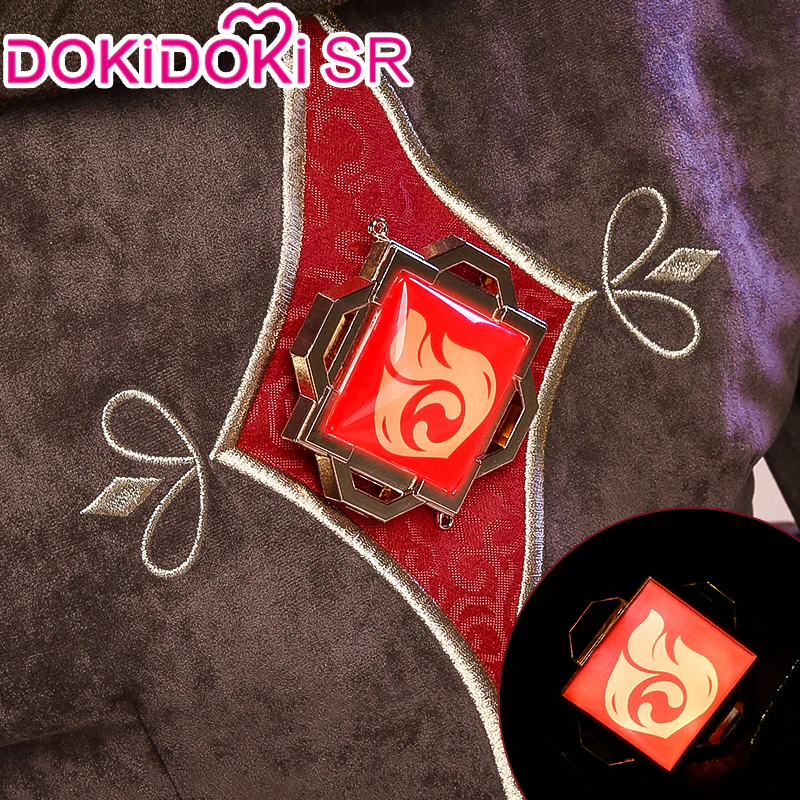 【Partially Ready For Ship】【Size S-2XL】DokiDoki-SR Game Genshin Impact Hutao Cosplay Costume Hu Tao Costume Halloween - Image 11