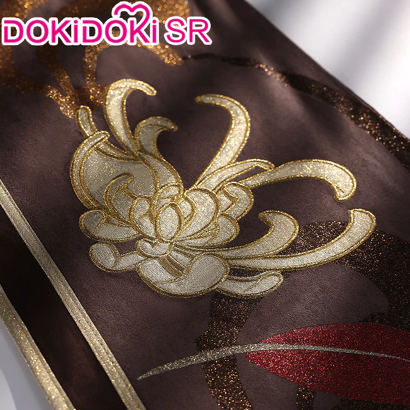 【Partially Ready For Ship】【Size S-2XL】DokiDoki-SR Game Genshin Impact Hutao Cosplay Costume Hu Tao Costume Halloween - Image 12