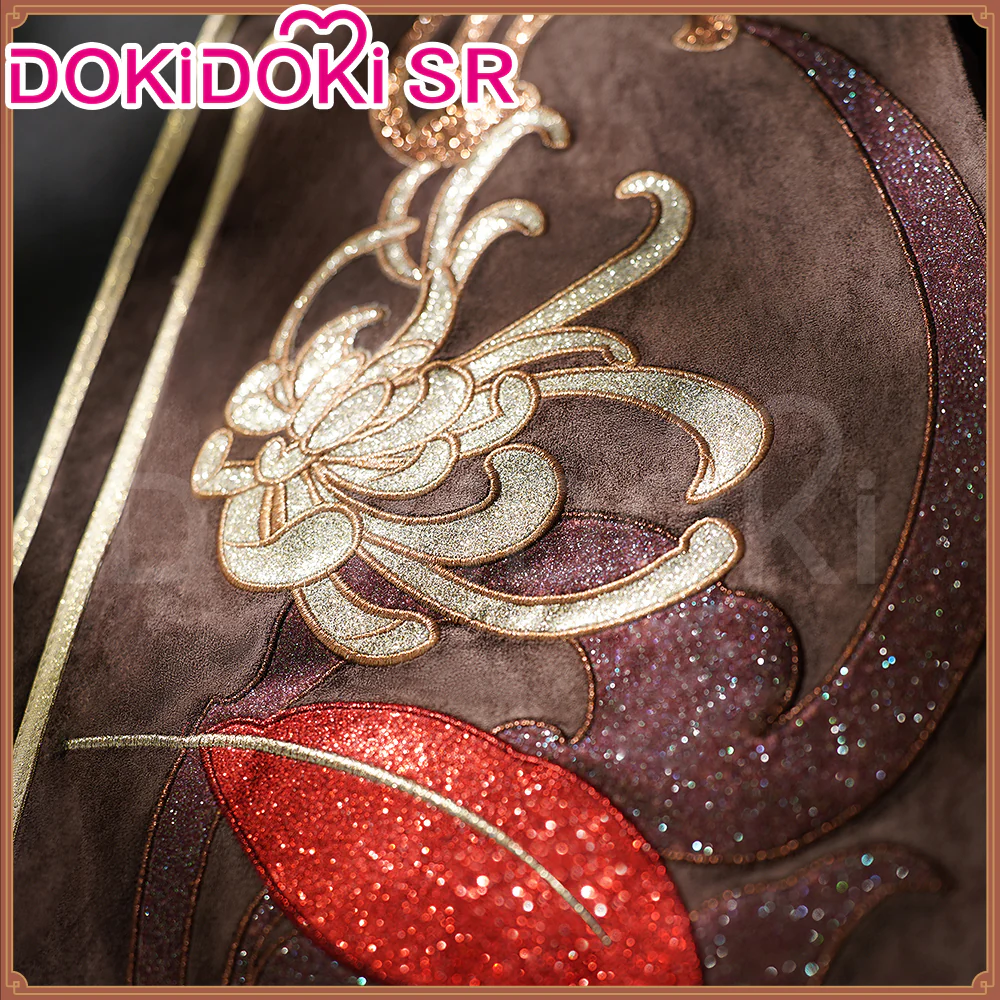 【Partially Ready For Ship】【Size S-2XL】DokiDoki-SR Game Genshin Impact Hutao Cosplay Costume Hu Tao Costume Halloween - Image 5
