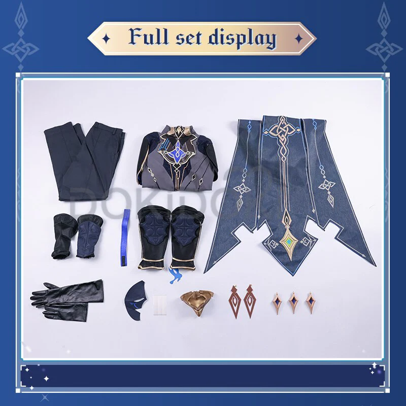【Last Batch】DokiDoki-SSR Game Genshin Impact Dainsleif Cosplay Shoes - Image 6