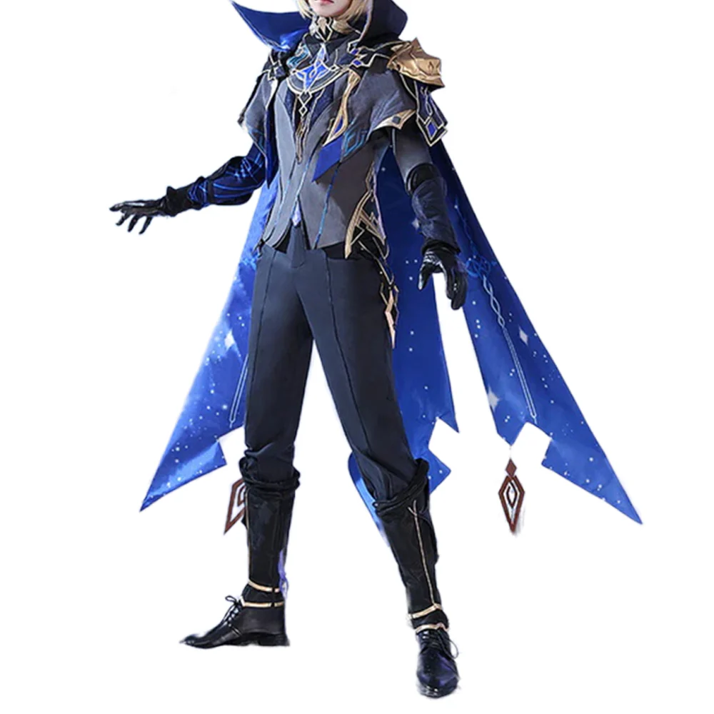 【Last Batch】DokiDoki-SSR Game Genshin Impact Dainsleif Cosplay Shoes - Image 8