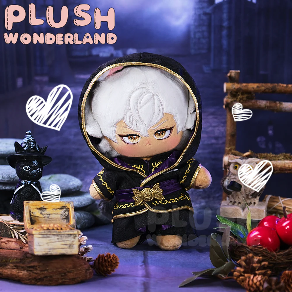 【Consignment Sales】PLUSH WONDERLAND Twsted-Wondeland Saavanaclaw Jaack Howll Cotton Doll Plush 20 CM FANMADE
