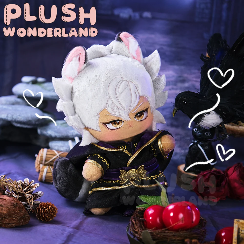 【Consignment Sales】PLUSH WONDERLAND Twsted-Wondeland Saavanaclaw Jaack Howll Cotton Doll Plush 20 CM FANMADE - Image 3