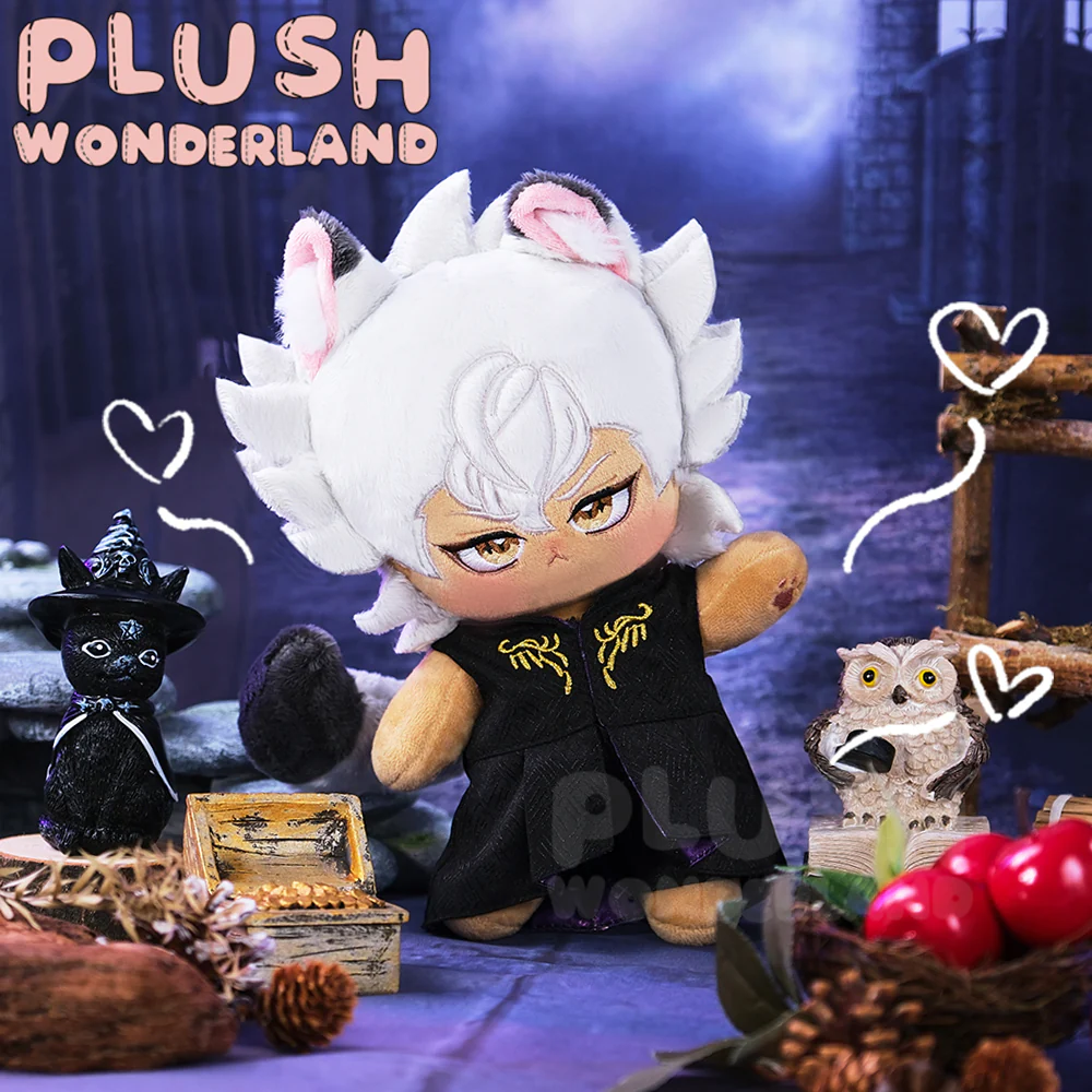 【Consignment Sales】PLUSH WONDERLAND Twsted-Wondeland Saavanaclaw Jaack Howll Cotton Doll Plush 20 CM FANMADE - Image 4