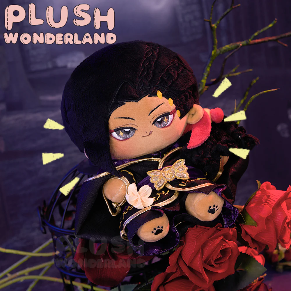 【Consignment Sales】PLUSH WONDERLAND Twsted-Wondeland Scarabiia Jamiil Viiper Cotton Doll Plush 20 CM FANMADE