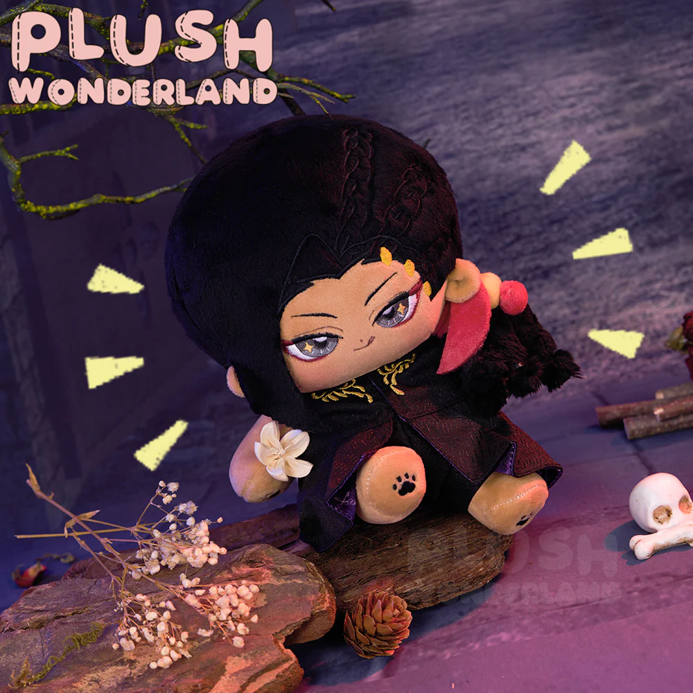【Consignment Sales】PLUSH WONDERLAND Twsted-Wondeland Scarabiia Jamiil Viiper Cotton Doll Plush 20 CM FANMADE - Image 4
