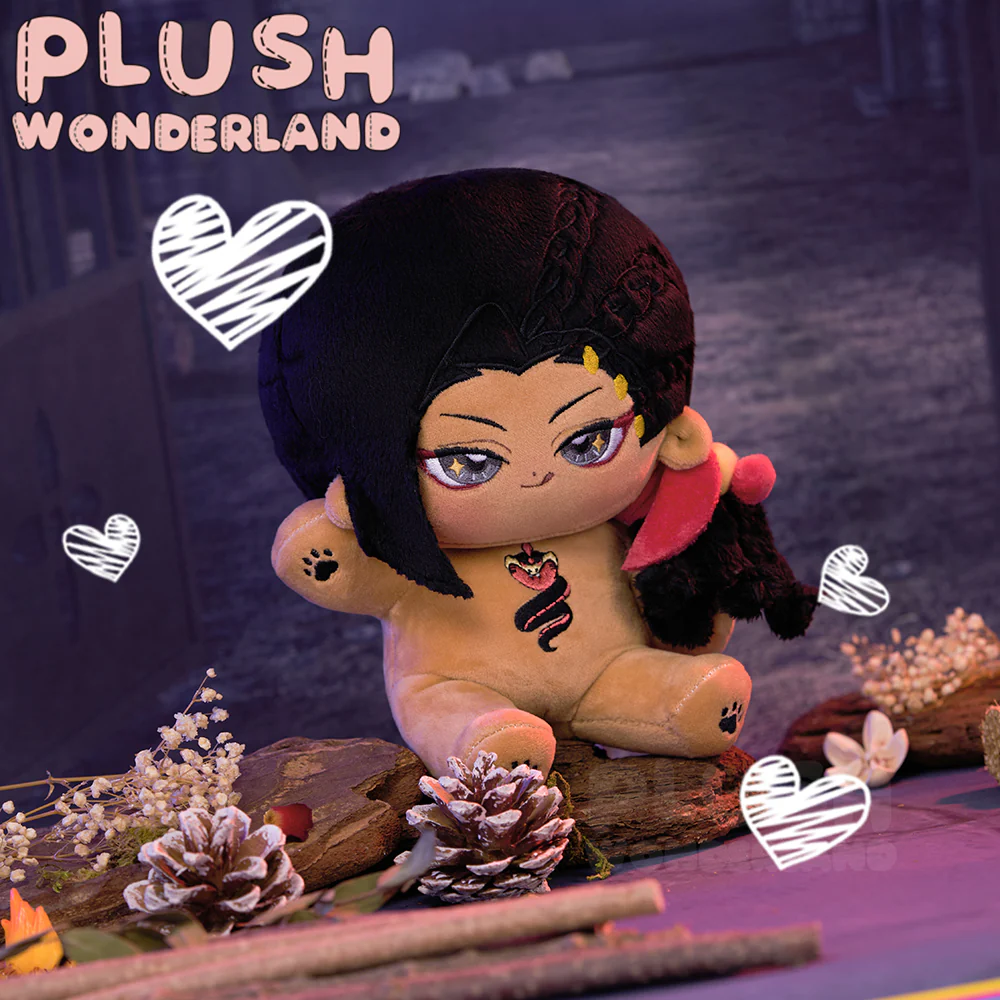 【Consignment Sales】PLUSH WONDERLAND Twsted-Wondeland Scarabiia Jamiil Viiper Cotton Doll Plush 20 CM FANMADE - Image 6