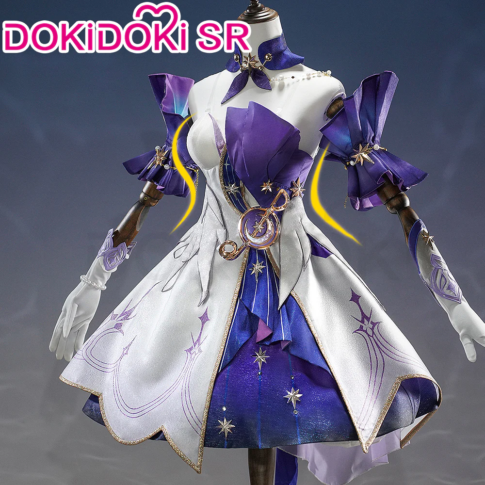 【US/EU LOCAL SHIPPING 】【2.0 Upgrade Ver.】DokiDoki-SR Game Honkai: Star Rail Cosplay Robin Costume - Image 3
