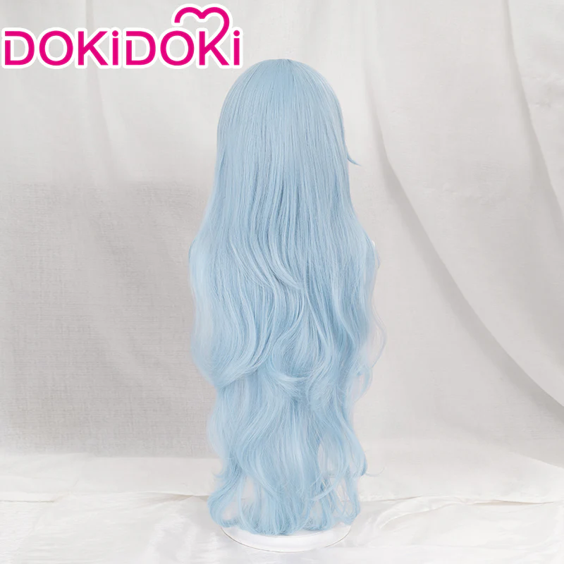 【Ready For Ship】DokiDoki Anime Cosplay Wig Long Blue wig - Image 3