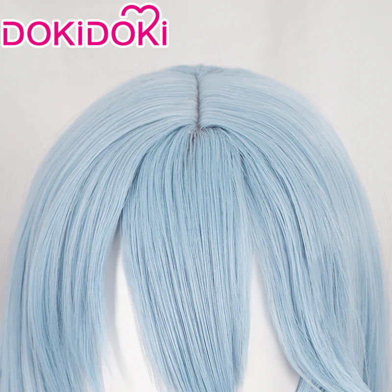 【Ready For Ship】DokiDoki Anime Cosplay Wig Long Blue wig - Image 4