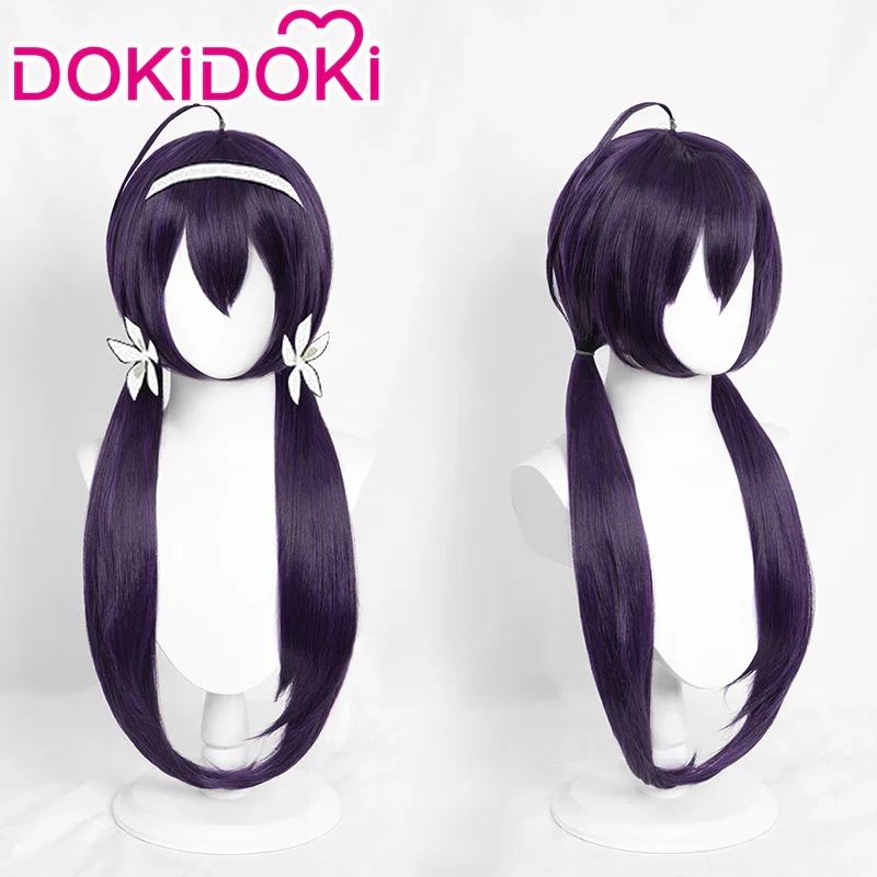 【In Stock】DokiDoki Anime Cosplay Wig Long Dark Purple