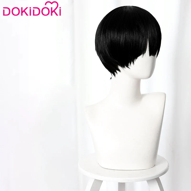 【Ready For Ship】Dokidoki Anime  Cosplay  Wig Short Black Men - Image 3