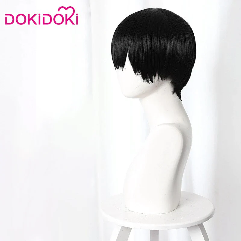 【Ready For Ship】Dokidoki Anime  Cosplay  Wig Short Black Men - Image 4