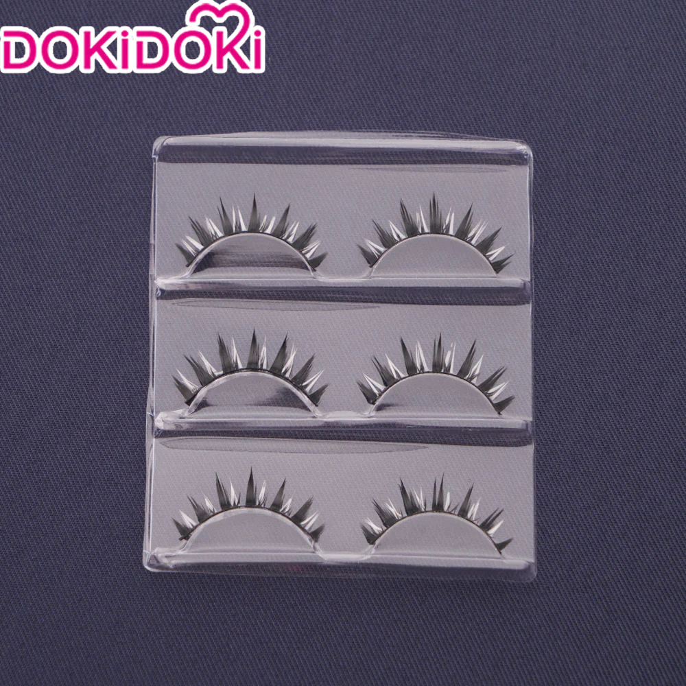 【Ready For Ship】DokiDoki Anime Oshi no Ko Cosplay Hoshino Ai Wig / Fake Eyelashes / Head Accessory Long Straight Purple Pink - Image 7