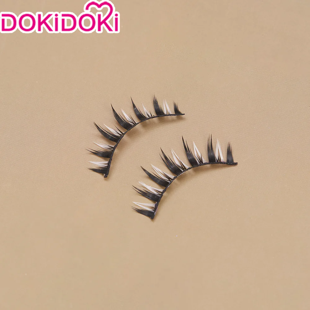 【Ready For Ship】DokiDoki Anime Oshi no Ko Cosplay Hoshino Ai Wig / Fake Eyelashes / Head Accessory Long Straight Purple Pink - Image 8