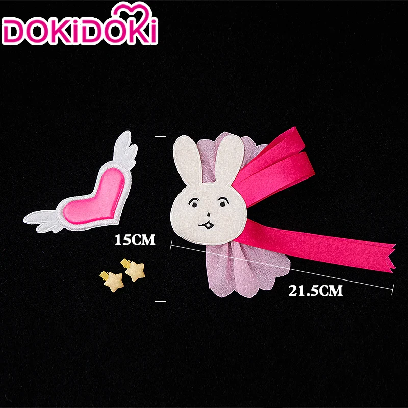 【US LOCAL SHIPPING 】DokiDoki Anime Oshi no Ko Cosplay Hoshino Ai Wig / Fake Eyelashes Long Straight Purple Pink - Image 9