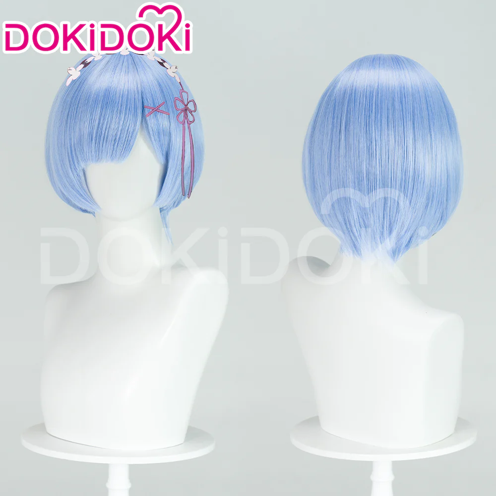 【Ready For Ship】DokiDoki Cosplay Anime  Cosplay Wigs Women Pink / Blue Hair Clips Accessories Halloween - Image 3