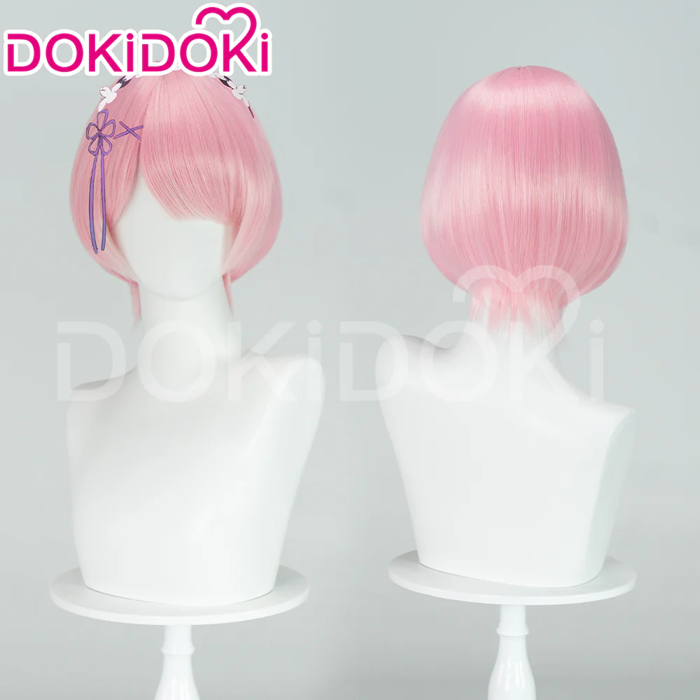 【Ready For Ship】DokiDoki Cosplay Anime  Cosplay Wigs Women Pink / Blue Hair Clips Accessories Halloween - Image 8
